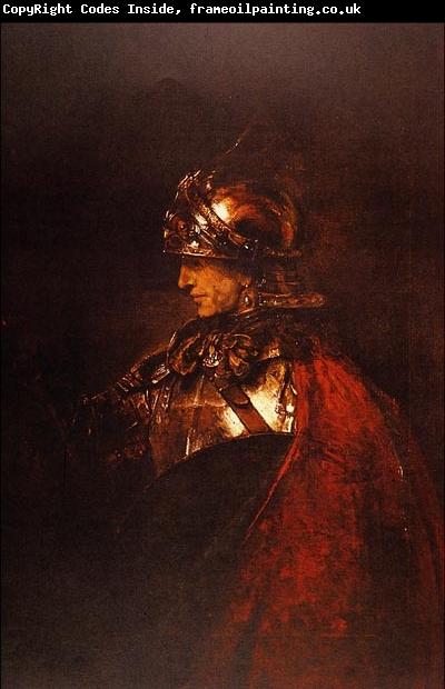 Rembrandt Peale A Man in Armor